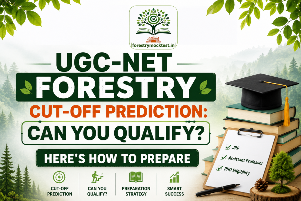 UGC-NET Forestry Cut-offs